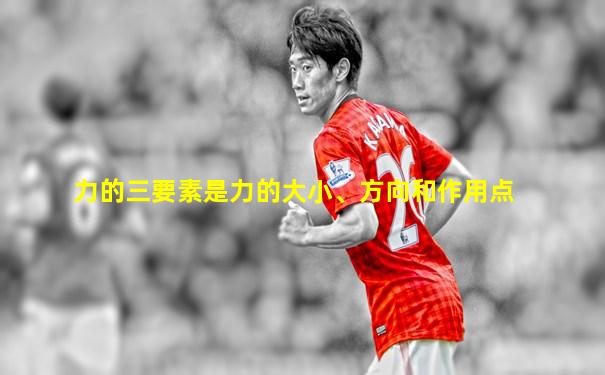 力的三要素是力的大小、方向和作用点